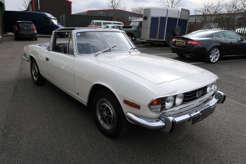 Used White Triumph Stag For Sale | Lincolnshire