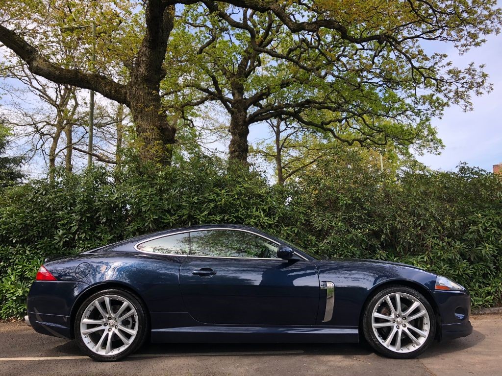 Used Indigo Blue Metallic With Ivory Hide Jaguar Xk For Hampshire Jaguar Xk