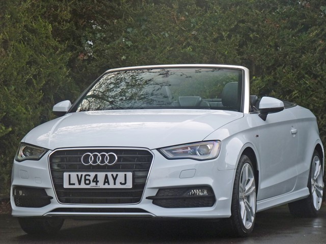 used Audi A3 1.4 TFSI S LINE CONVERTIBLE in dorset