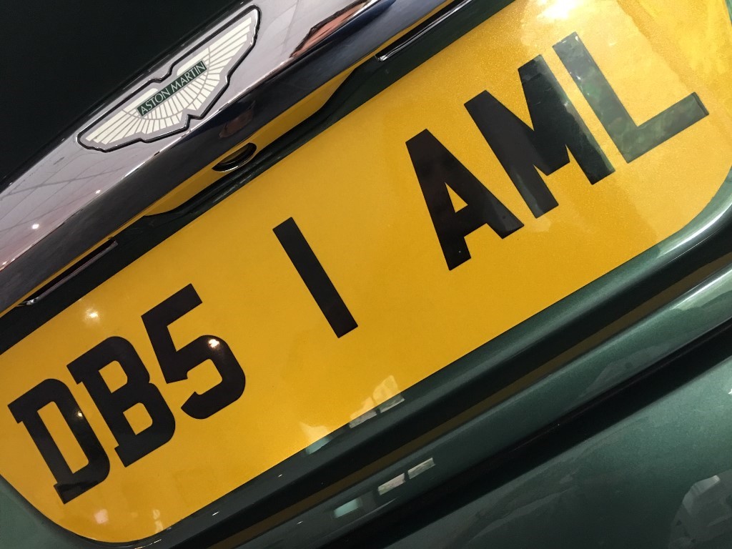 Used Number Plates Aston Martin DBS for Sale West Sussex