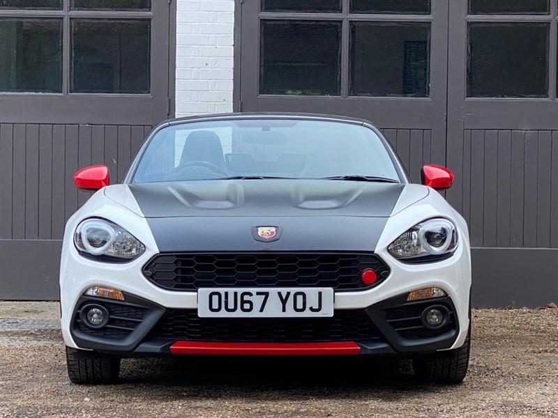 Used Turini White Abarth 124 Spider for Sale | West Sussex