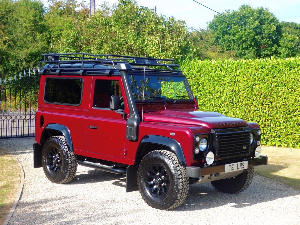 Used Red Land Rover Defender for Sale | Essex