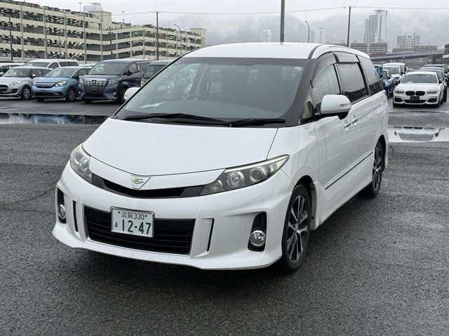 2014 TOYOTA ESTIMA 2.4 AERAS PREMIUM EDITION 7 SEATER TWIN POWER DOORS CRUISE CONTROL CLIMATE... photo