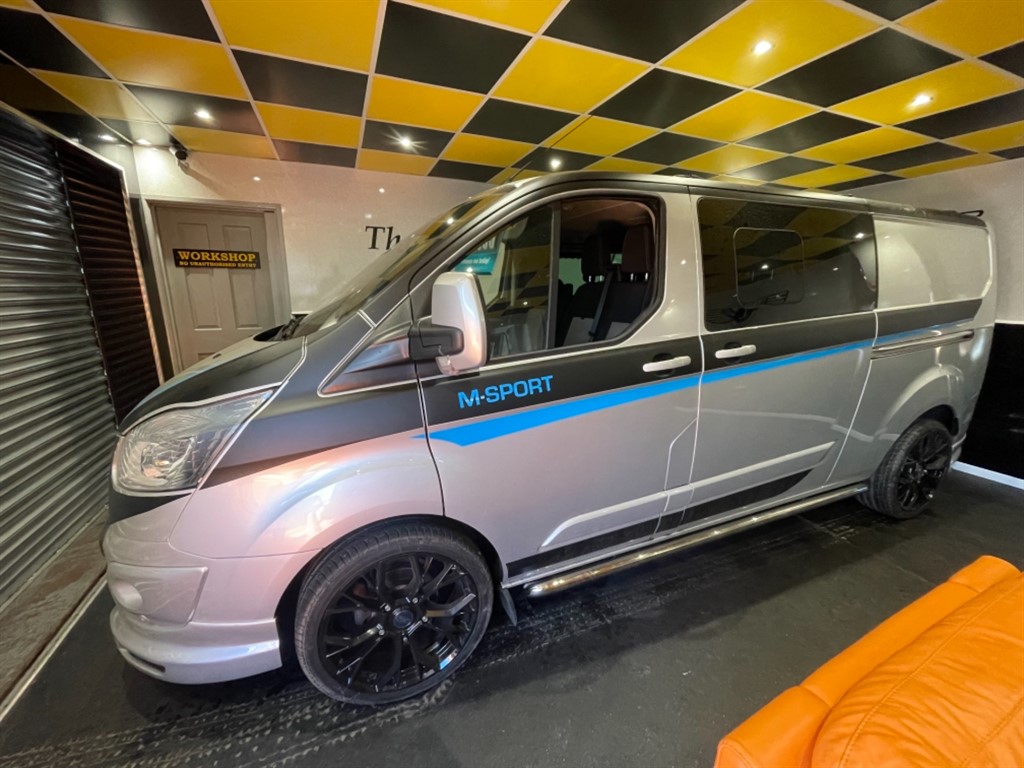 used Ford Transit Custom 310 LIMITED LR P/V 170 PSI / EURO 6 / LWB / M-SPORT PACK in gwent