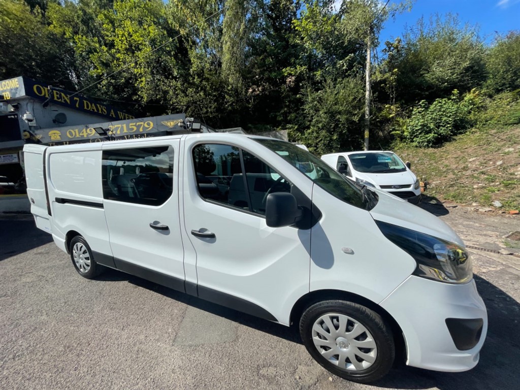 Vivaro crew cab for clearance sale