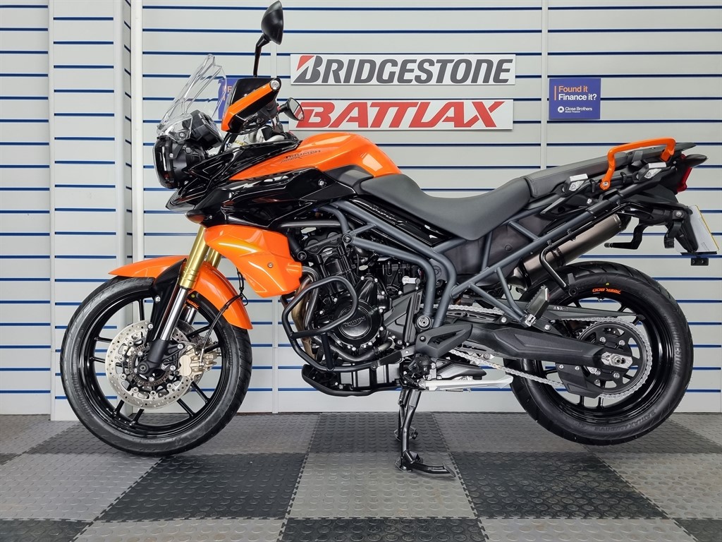 Triumph Tiger 800 for sale in Northamptonshire. Churchill Motorcycles.