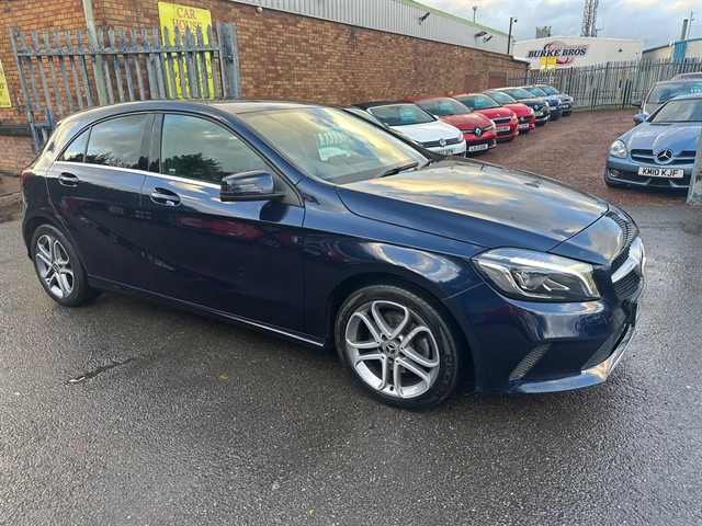 2018 This 2018 Mercedes Benz A Class A180 Sport Edition boasts exceptionally low mileage for its age, having covered just 39,000 miles. This Euro 6 compliant model features a 1.6 litre petrol engine and is presented in the desirable Sport Edition trim. Inside, you'll find the THERMOTRONIC luxury automatic climate control for personalised comfort, while the Audio 20 radio with Bluetooth connectivity keeps you entertained and Finance More photo