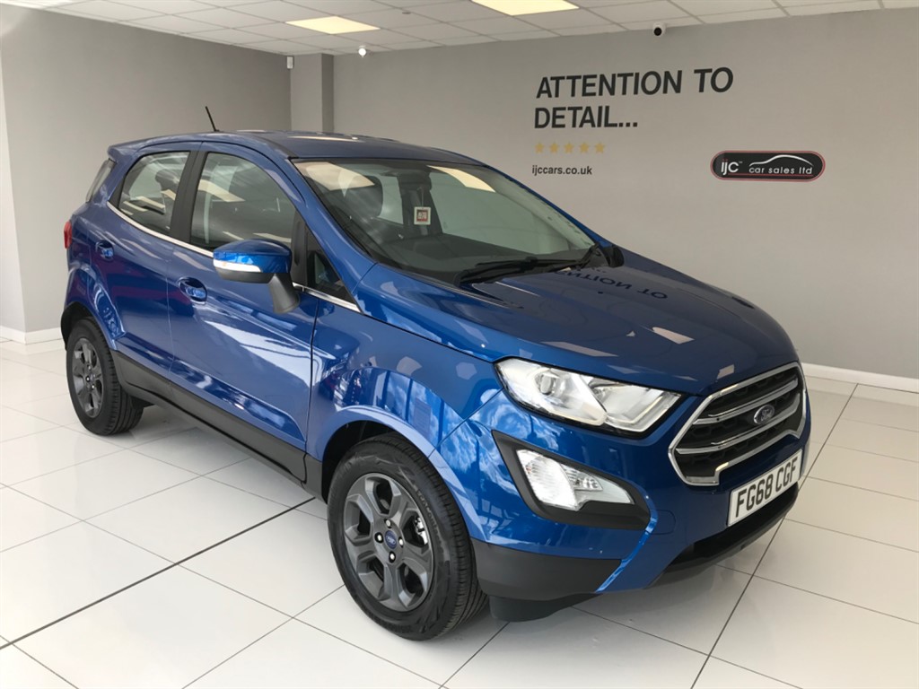 used Ford EcoSport ZETEC PETROL AUTOMATIC, JUST 1,302 MILES! FSH, SATNAV, HIGH DRIVING POSITION in louth-lincolnshire