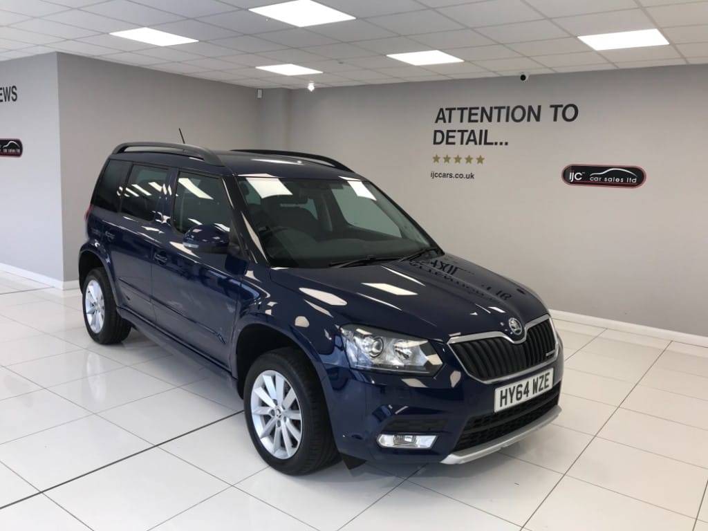 used Skoda Yeti ELEGANCE GREENLINE II TDI CR, �30 TAX! JUST 29,150 MILES! HIGHER SEATING POSITION in louth-lincolnshire