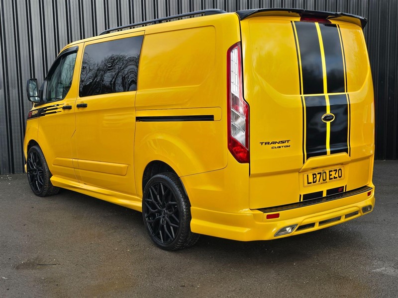 Transit Custom Gt Rear Used Ford Transit Custom 2.0 340 GT-DESIGN LTD EDTION CREW 6 SEAT for ...
