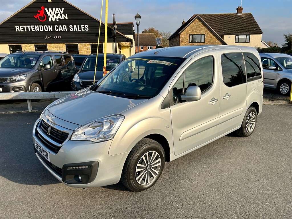 Used Peugeot Partner Tepee Allure 2018 Manual WAV Wheelchair