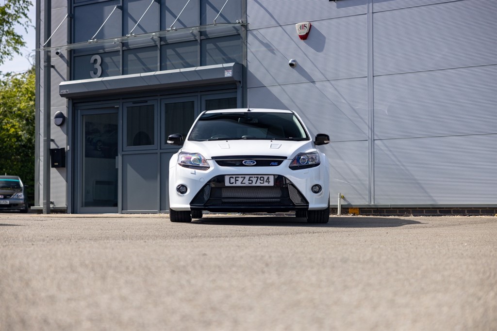 Interested In A White Ford Focus RS Mk2 With Under 10k Miles?