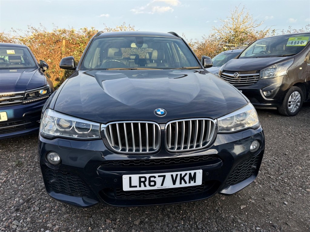 2017 BMW X3 3.0TD xDrive30d M Sport (258bhp)