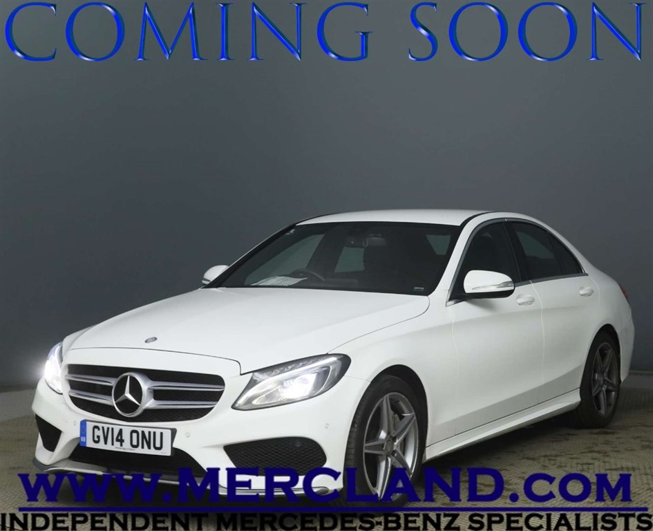 2014 (14) MERCEDES BENZ C250 BLUETEC AMG LINE SALOON DIESEL AUTO WHITE ...