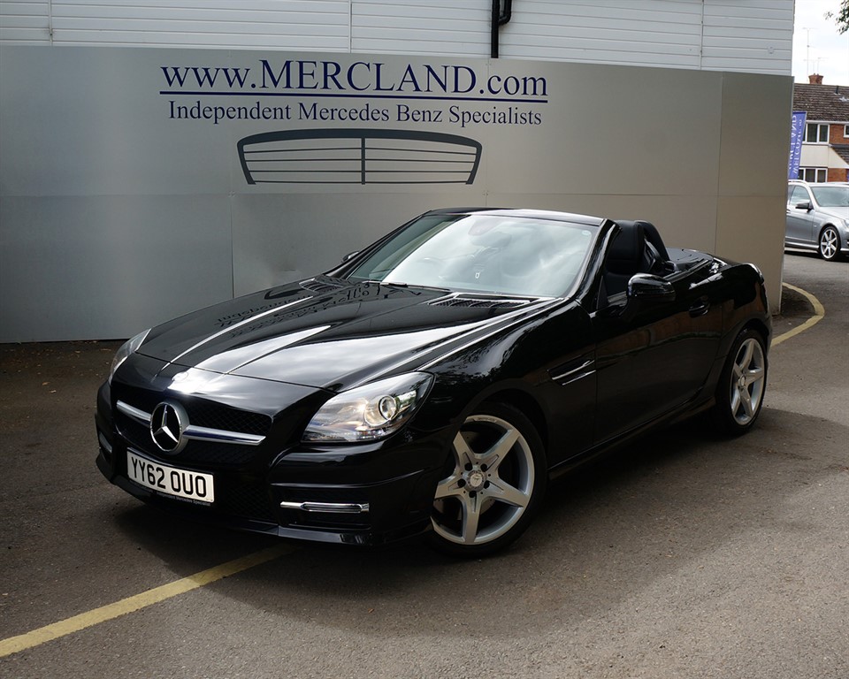 2012 (62) MERCEDES BENZ SLK250 CDI BLUEEFF AMG SPORT CONVERTIBLE DIESEL ...