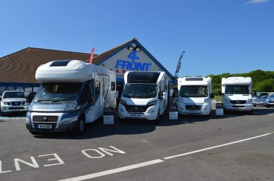 Used Knaus Sun Ti for sale in Haywards Heath, West Sussex 4 Front