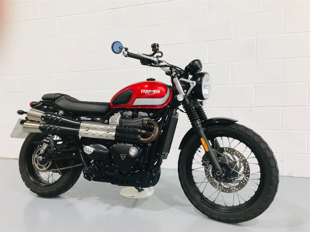 used triumph scrambler