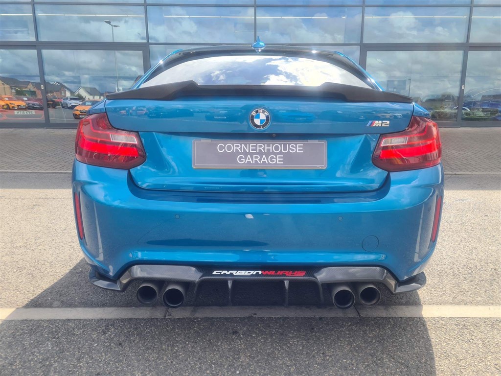 MAX AUTO CARBON Compatible with BMW Carbon Rear Performance Diffuser with 3  Fins Rear Bar Sport Bumper M2 F87 M2 Competition F87 to Replace :  : Automotive
