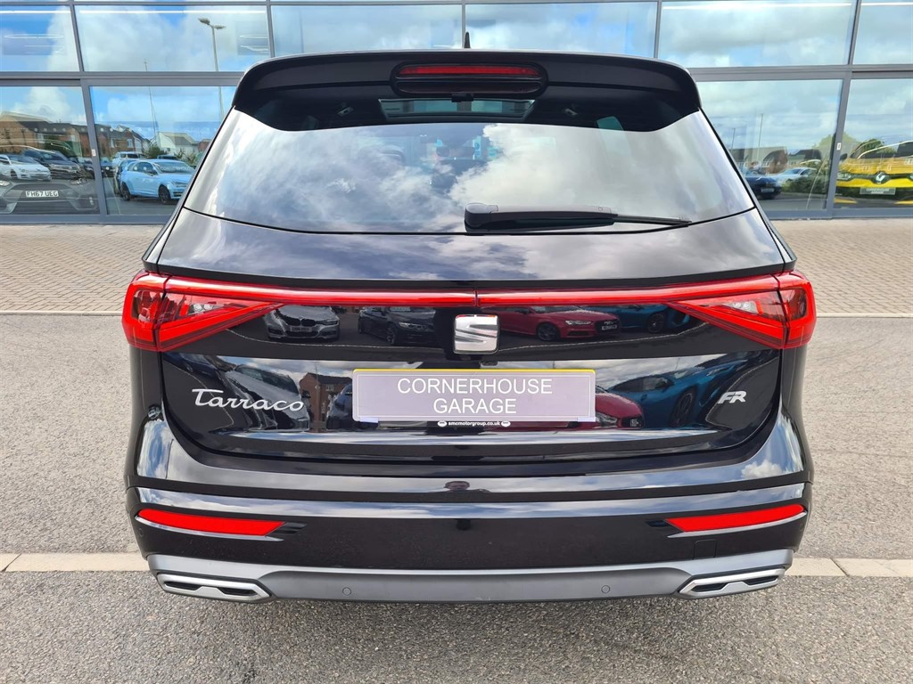 For Seat Tarraco 2018 2019 2020 ABS Chrome Car rear door above