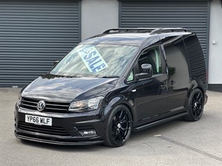 Black Volkswagen Caddy for sale