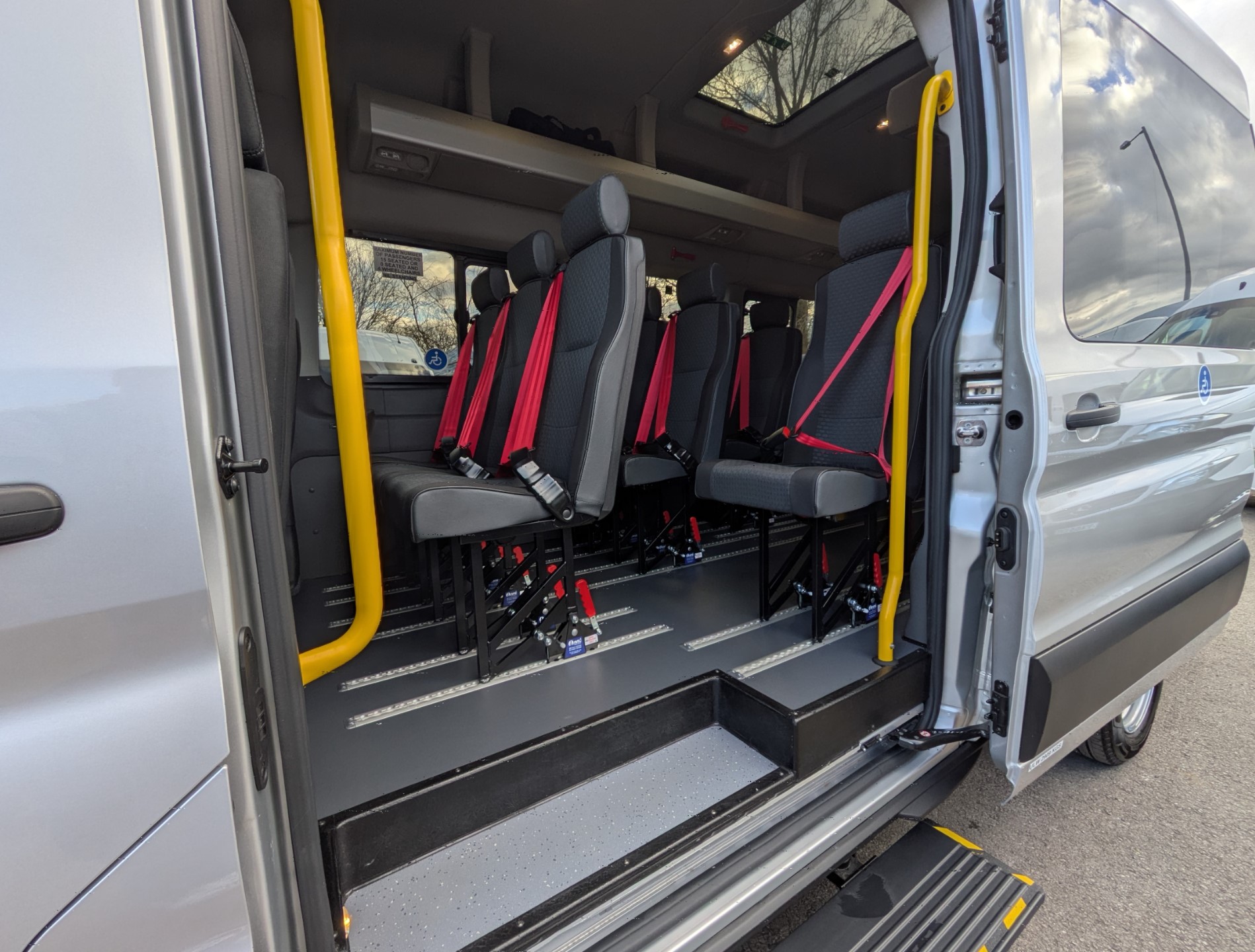 Passenger Van Ford Transit Handicap Conversion Used Ford Transit