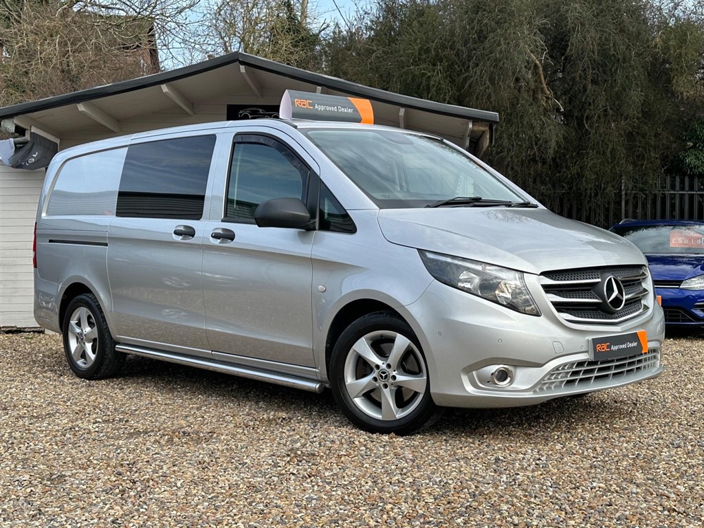 Used mercedes vito crew hot sale van