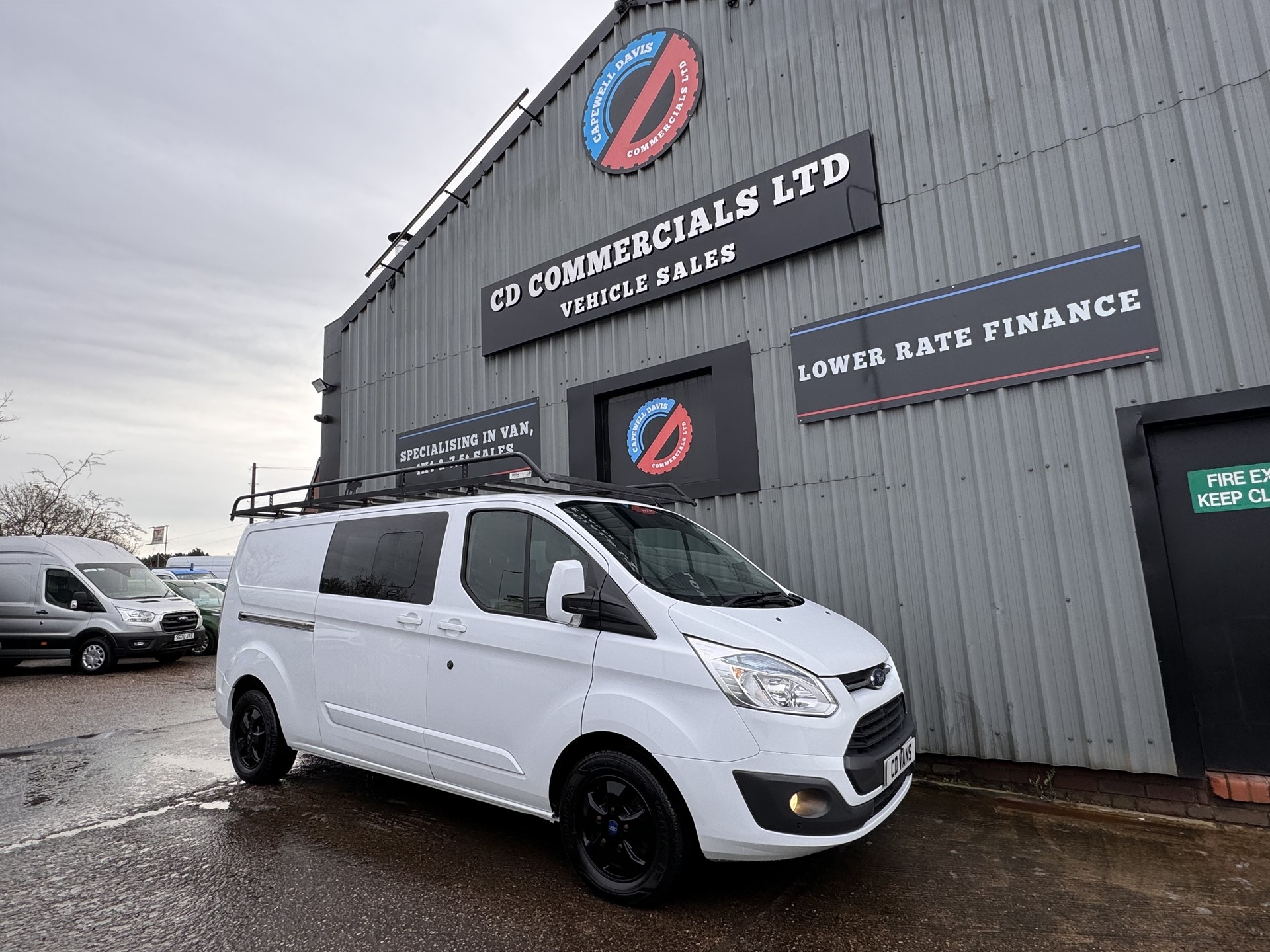 Transit custom crew sales van for sale