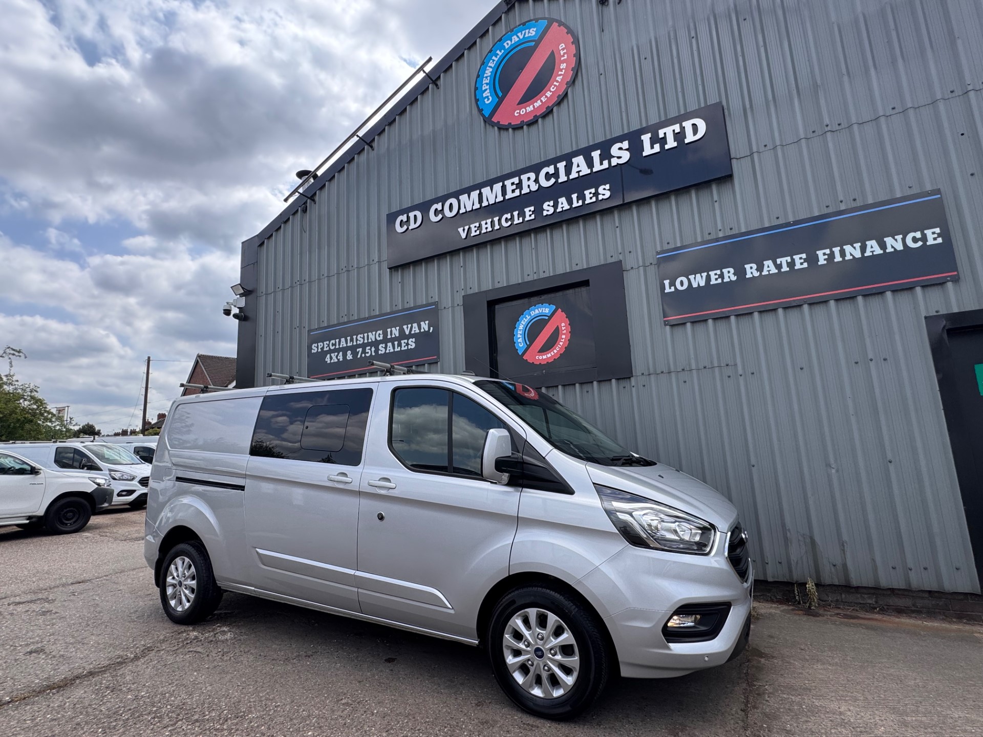 Crew Cab Ford Transit 320 Custom New Ford Transit Custom Crew Cab