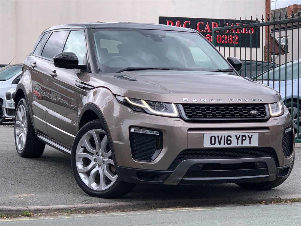Used Land Rover Range Rover Evoque for sale in Crewe, Cheshire | D&C ...