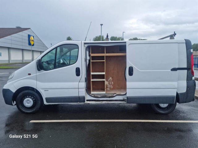 Vauxhall vivaro best sale van for sale