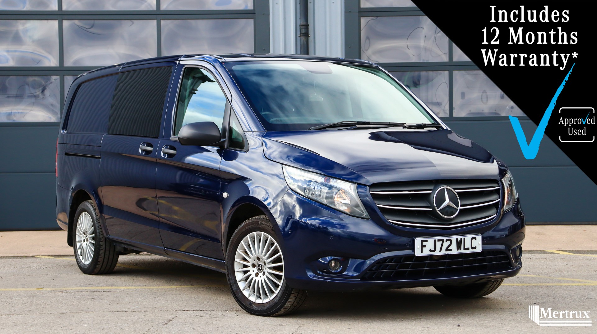 Mercedes Vito for sale in Derby, Derbyshire Mertrux Truck Van - Main Image