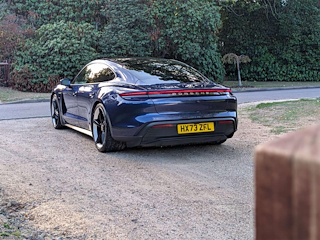 Used Porsche Taycan