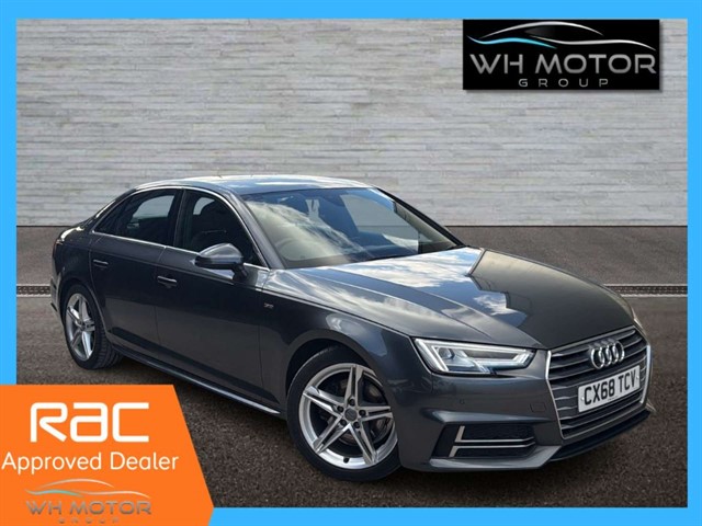 2018 A4 S LINE TFSI 14,790 14,790 273.43 ULEZ COMPLIANT REG 2018 68 REG... photo