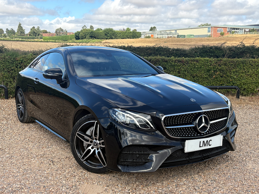 Black 2018 Mercedes-Benz E-Class Convertible Rear-wheel drive Automatic