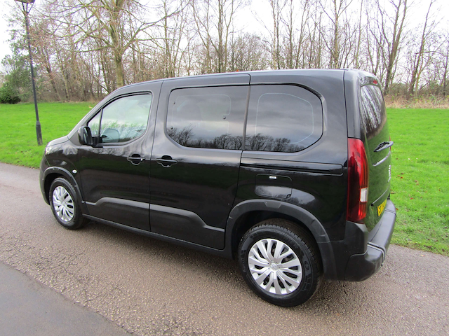 Used Peugeot Rifter *RARE BLACK* HDi Wheelchair Accessible Vehicle WAV ...