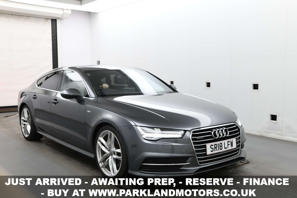 2018 Audi A7 exterior view