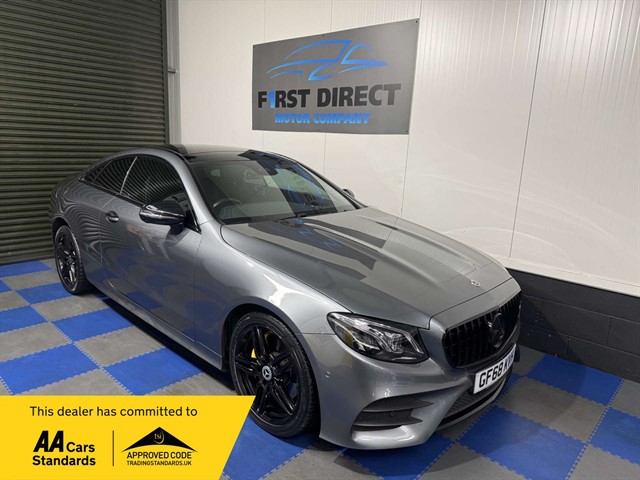2018 E CLASS 2.0 E 220 D AMG LINE PREMIUM AUTO 2DR. WITH ONLY 53000... photo