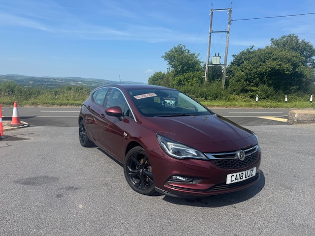 2018 Vauxhall Astra