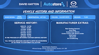 Used Dacia Duster from David Hayton Autostore