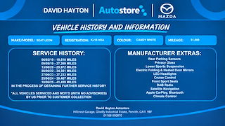 Used SEAT Leon from David Hayton Autostore