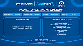 Used Volkswagen Polo from David Hayton Autostore