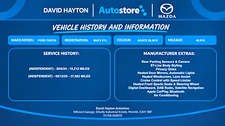 Used Ford Fiesta from David Hayton Autostore