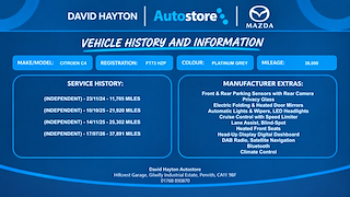 Used Citroen C4 from David Hayton Autostore