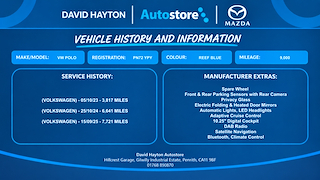 Used Volkswagen Polo from David Hayton Autostore