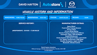Used Ford Focus from David Hayton Autostore