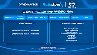 Used Citroen Berlingo from David Hayton Autostore