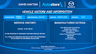 Used Renault Kangoo from David Hayton Autostore