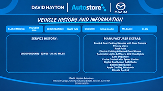 Used Peugeot 5008 from David Hayton Autostore
