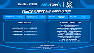 Used Volkswagen T-Roc from David Hayton Autostore