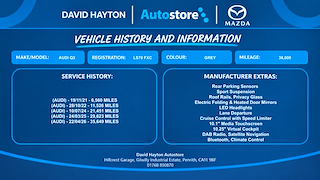 Used Audi Q3 from David Hayton Autostore